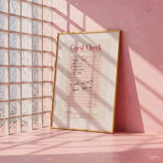 Keep Driving Harry Styles Handwriting Lyric Print