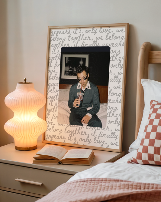 Aperture Harry Styles Lyric Print